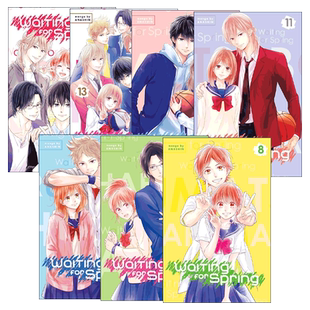 英文原版 Waiting For Spring 守望春天的我们系列8-14册 同名土屋太凤主演日剧校园漫画 ANASHIN 讲谈社 英文版 进口英语原版书籍
