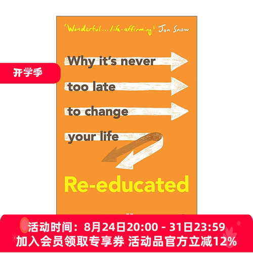 英文原版 Re-educated 重新受教 中年改行的人生实验 前金融时报明星专栏作家Lucy Kellaway 英文版 进口英语原版书籍