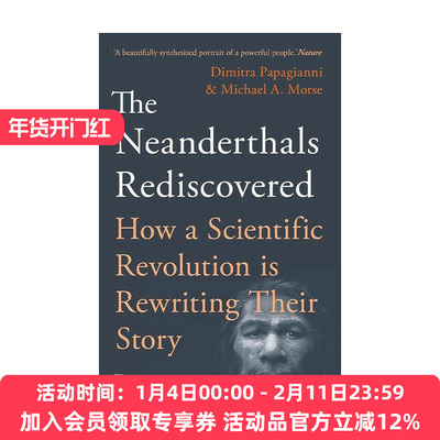 英文原版 The Neanderthals Rediscovered 尼安德特人重新发现 历史考古文化 英文版 进口英语原版书籍