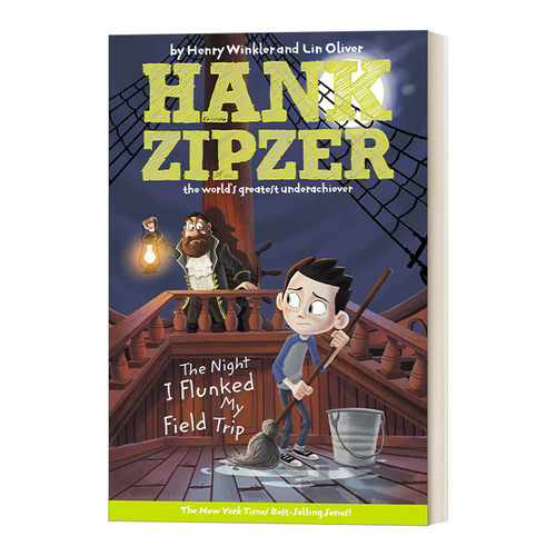英文原版 Hank Zipzer 05 汉克历险记5 我野外旅行不及格的那晚 青少年幽默搞笑校园成长章节小说 英文版 进口英语原版书籍