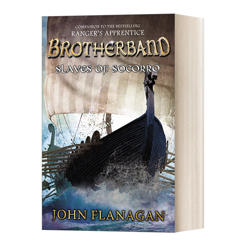 英文原版 Slaves of Socorro Book 4 兄弟团编年史系列4 索科罗的奴隶 青少年奇幻冒险小说 纽约时报畅销书作者 进口英语原版书籍