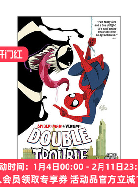 英文原版 Spider-Man & Venom Double Trouble 蜘蛛侠与毒液 双重麻烦 漫威漫画 Mariko Tamaki 英文版 进口英语原版书籍