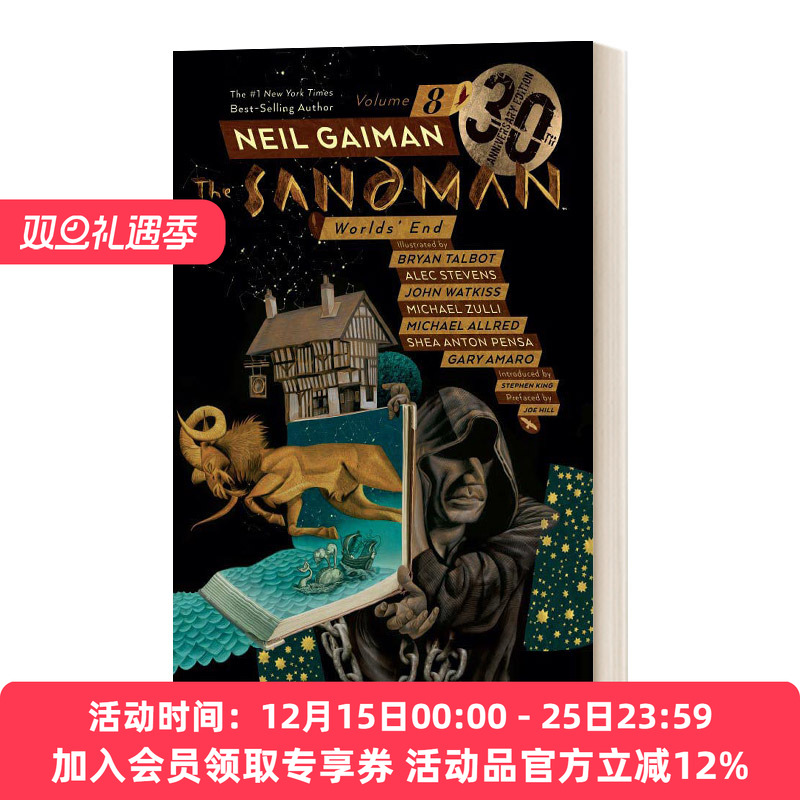 英文原版 The Sandman Vol. 8 World's End - 30th Anniversary Edition 睡魔8 30周年纪念版 英文版 进口英语原版书籍
