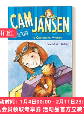 英文原版 Cam Jansen the Catnapping Mystery #18 简森侦探故事18 英文版 进口英语原版书籍