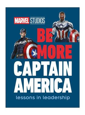 英文原版 Marvel Studios Be More Captain America 学习美国队长 漫威趣味画册 精装 英文版 进口英语原版书籍