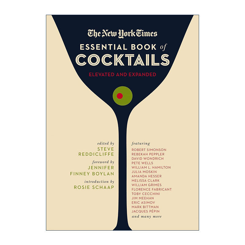 英文原版 The New York Times Essential Book of Cocktails 纽约时报鸡尾酒宝典 第2版 精装 英文版 进口英语原版书籍