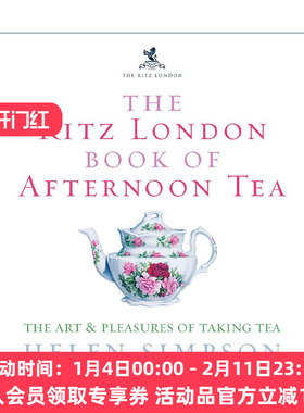 英文原版 The Ritz London Book Of Afternoon Tea 伦敦丽兹酒店下午茶之书 经典英伦下午茶指南 精装 英文版 进口英语原版书籍