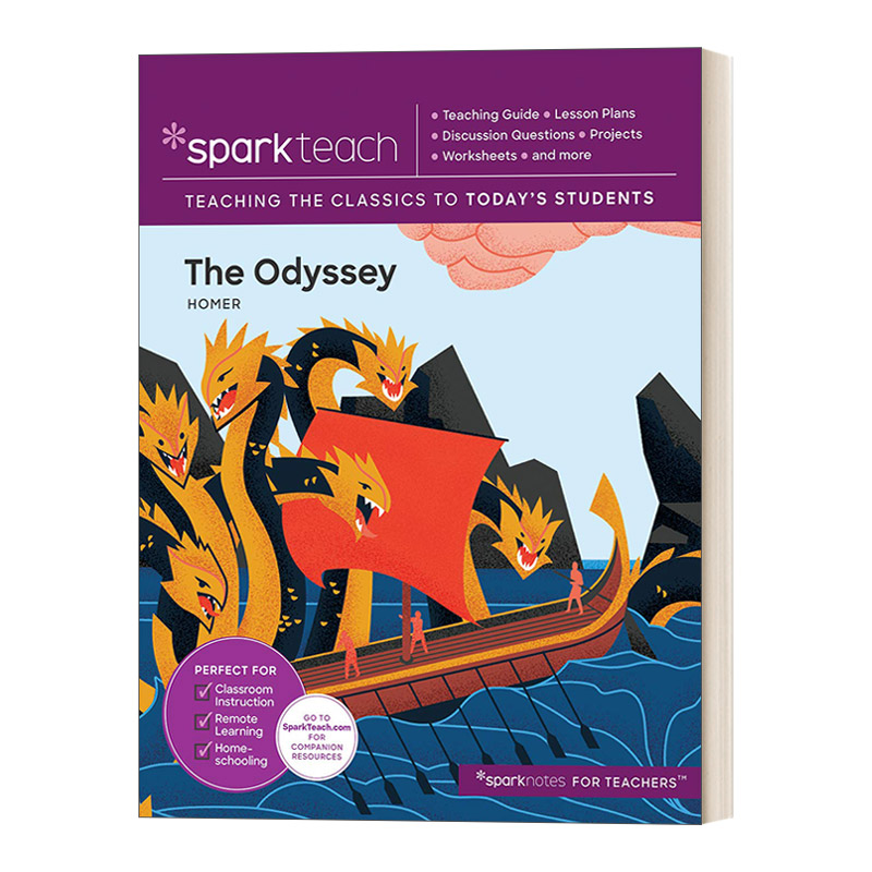 英文原版 SparkTeach The Odyssey  奥赛罗 英文版 进口英语原版书籍