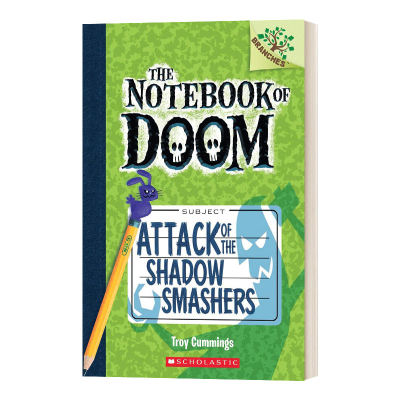 英文原版 The Notebook of Doom #3 Attack of the Shadow Smashers 毁灭笔记3 学乐桥梁大树系列 英文版 进口英语原版书籍