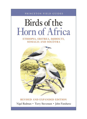 英文原版 Birds of the Horn of Africa 非洲之角的鸟类 修订扩充版 普林斯顿野外指南 Nigel Redman英文版 进口英语原版书籍