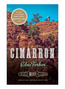 壮志千秋  英文原版 Cimarron 锡马龙 同名奥斯卡金像奖得奖电影原著 普利策奖得主Edna Ferber 英文版 进口英语原版书籍