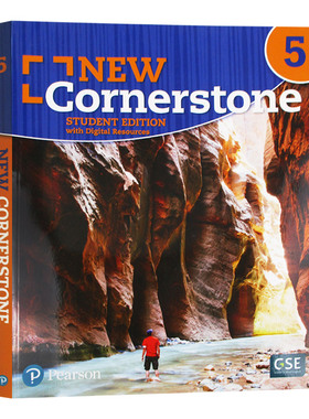 美国ESL综合小学教材 第5级 学生书 英文原版 New Cornerstone Grade 5 Student Edition with Digital Resources 英文版英语书籍