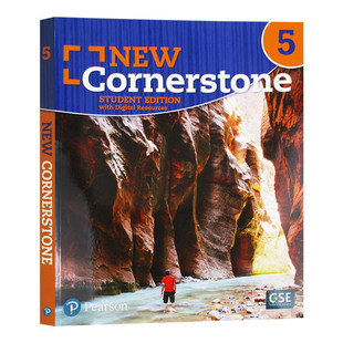 英文原版 with Resources 英语书籍 美国ESL综合小学教材 Student Cornerstone 英文版 Grade New Edition 学生书 Digital 第5级