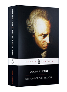 纯粹理性批判 英文原版哲学书籍 Critique of Pure Reason 康德哲学巨著三部曲系列 Penguin Classics 英文版进口英语书 正版