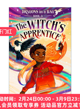女巫的学徒  英文原版 The Witch's Apprentice Dragons in a Bag 03 袋子里的龙系列2 儿童奇幻小说 Zetta Elliott 进口英语书籍