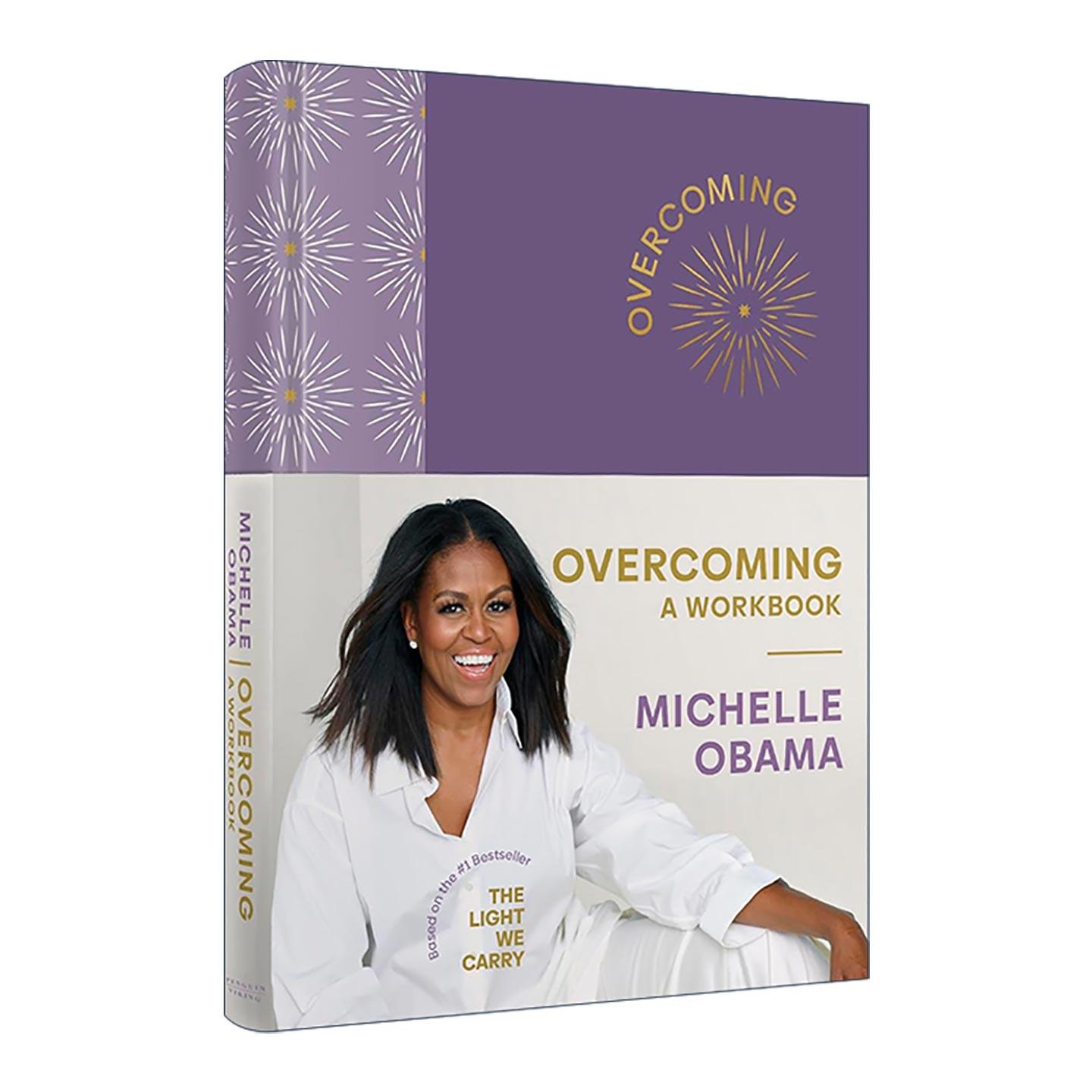 英文原版 Overcoming A Workbook 成器 米歇尔奥巴马 配套阅读笔记 精装 英文版 进口英语原版书籍