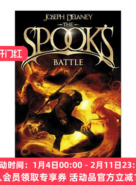 英文原版 The Spook's Battle 沃德斯通编年4 猎魔人的战争 Joseph Delaney畅销青少年奇幻冒险小说 英文版 进口英语原版书籍
