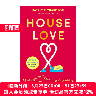 洗衣工主持人Patric 书籍 Love 进口英语原版 英文版 Richardson 精装 快乐清洁指南 清洁指南 House 英文原版
