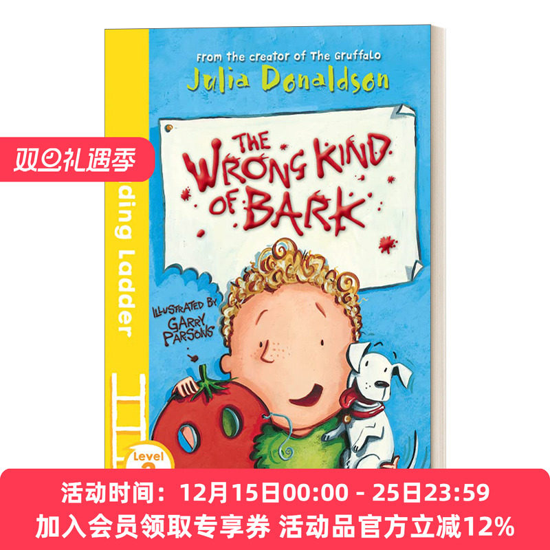 英文原版 The Wrong Kind of Bark Reading Ladder Level 3彩色香蕉系列分级读物-朱莉娅唐纳森Julia Donaldson 英文版 进口英语书