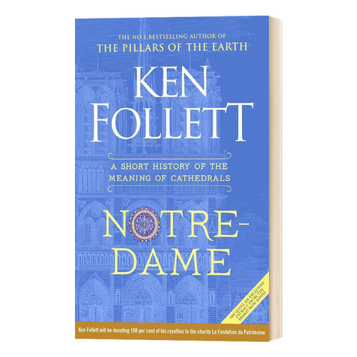 华研原版 巴黎圣母院 大教堂意义简史 英文原版 Notre-Dame A Short History of the Meaning of Cathedrals 英文版 进口书