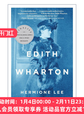 英文原版 Edith Wharton 伊迪丝·华顿传 Hermione Lee 英文版 进口英语原版书籍