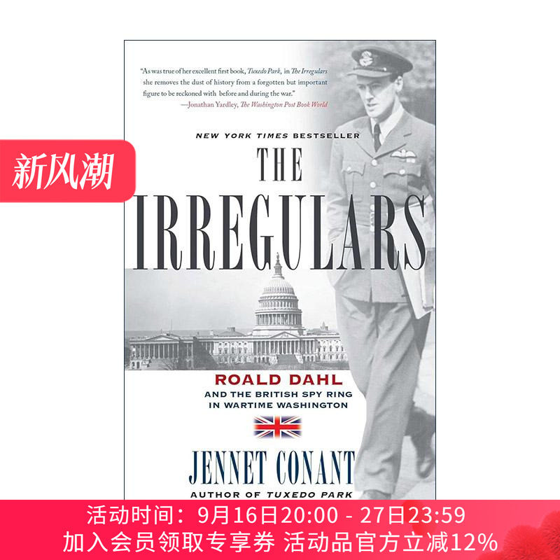 英文原版 The Irregulars 出奇制胜 罗纳德·达赫尔河战时华盛顿的英国间谍网 纽约时报畅销书 英文版 进口英语原版书籍