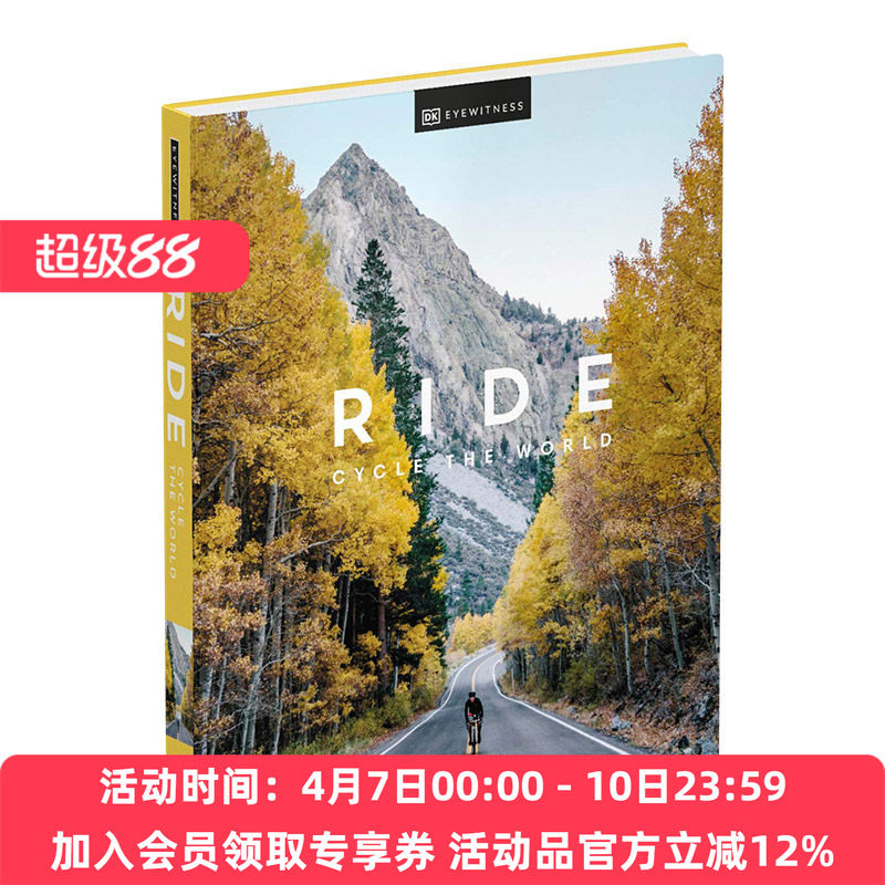 英文原版 Ride Cycle the World 骑行 自行车环游世界 英文版 进口英语原版书籍