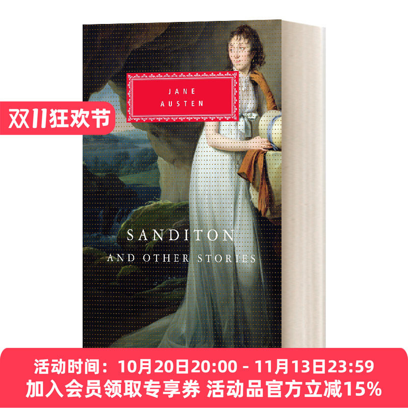英文原版小说Sanditon Lady Susan The Watson 桑迪顿 苏珊夫人 沃森一家 简奥斯汀作品集 人人图书馆精装收藏版 进口英语原版书籍