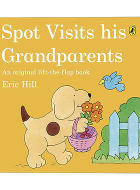 小玻看望爷爷奶奶 英文原版 Spot Visits His Grandparents 平装绘本 英文版 进口英语原版书籍