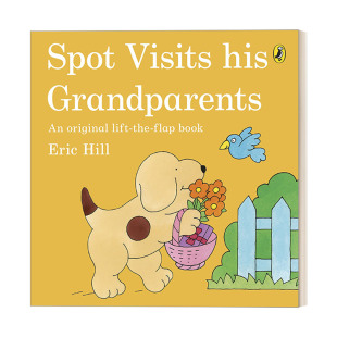 小玻看望爷爷奶奶 英文原版 Spot Visits His Grandparents 平装绘本 英文版 进口英语原版书籍