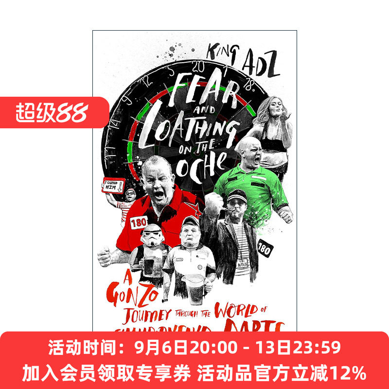 英文原版 Fear and Loathing on the Oche 飞镖上的恐惧与厌恶 穿越世界飞镖锦标赛的奇异之旅 英文版 进口英语原版书籍