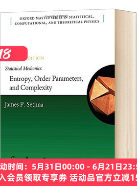 统计力学 英文原版 Statistical Mechanics 熵 序参量与复杂度 第二版 英文版 进口英语原版书籍