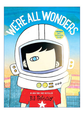 英文原版 We're All Wonders 奇迹男孩 儿童精装绘本 我们都是奇迹 R. J. Palacio 英文版 进口英语原版书籍