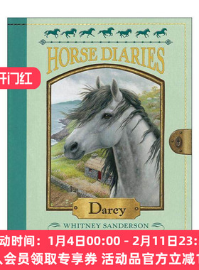 英文原版 Horse Diaries 10 Darcy 小马驹日志系列10 达西 儿童历史小说 爱伦坡奖提名作家Alison Hart 英文版 进口英语原版书籍