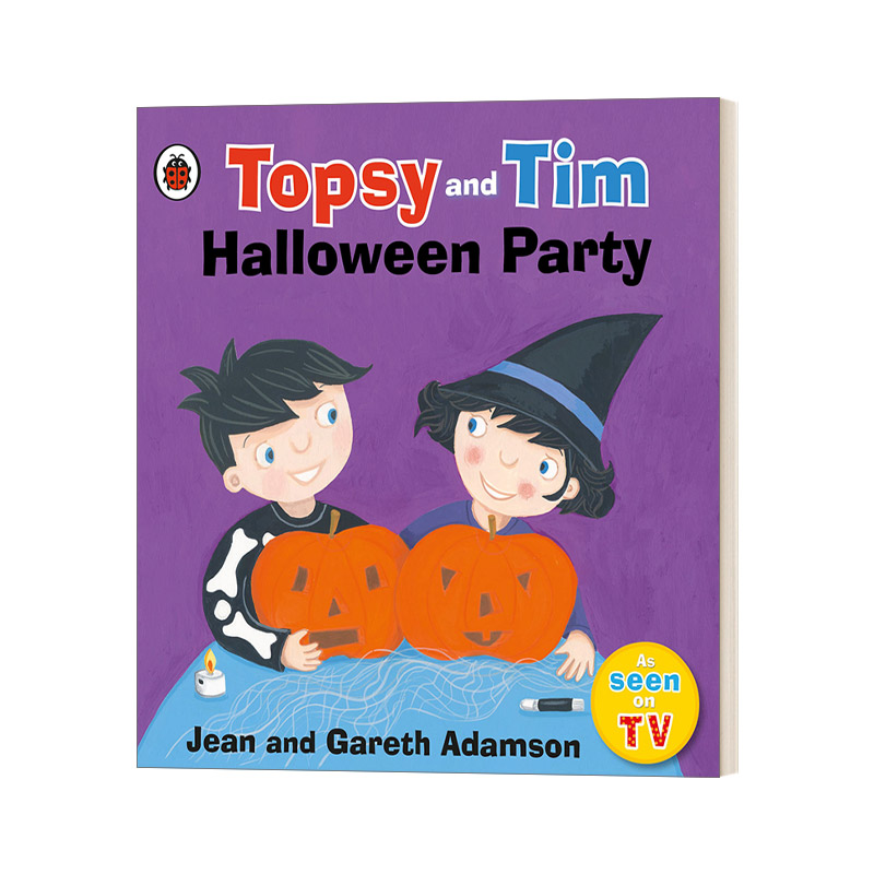英文原版 Topsy and Tim Halloween Party 托普西和蒂姆生活体验系列 万圣节派对 亲子共读趣味睡前读物 英文版 进口英语原版书籍