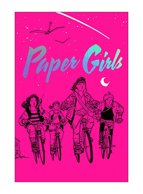 英文原版 Paper Girls Deluxe Edition Volume 1 送报女孩 精装漫画豪华版卷一 英文版 进口英语原版书籍