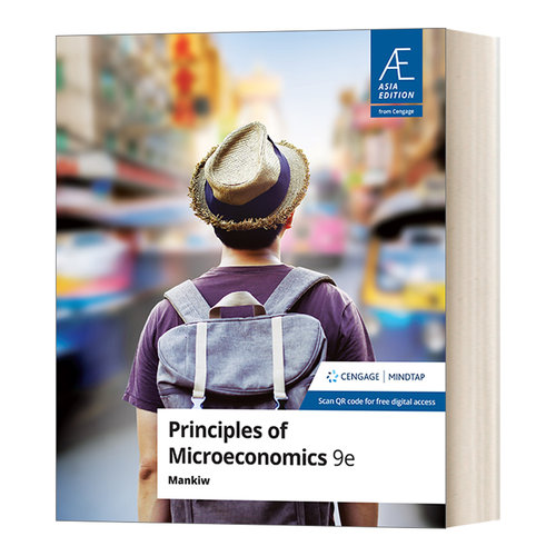曼昆微观经济学原理 英文原版 Principles of Microeconomics 第9版 Mankiw 英文版 进口英语原版书籍