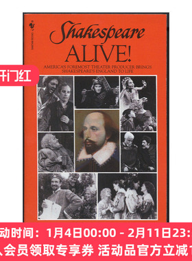 莎士比亚还活着  英文原版 Shakespeare Alive 莎士比亚时代的英国历史 Joseph Papp 英文版 进口英语原版书籍