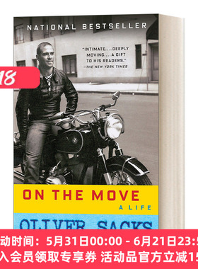 英文原版 On the Move A Life 一直行动着 医学桂冠诗人Oliver Sacks奥利佛·萨克斯自传 英文版 进口英语原版书籍