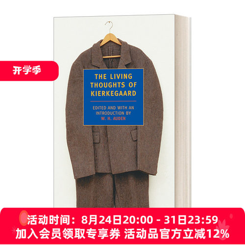 英文原版 The Living Thoughts of Kierkegaard 克尔凯郭尔的生活思想 Soren Kierkegaard 英文版 进口英语原版书籍