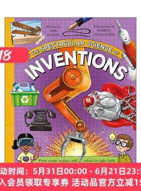英文原版 The Spectacular Science of Inventions 壮观的发明科学 精装科普绘本 英文版 进口英语原版书籍