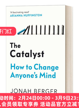 催化剂 英文原版 The Catalyst How to Change Anyone's Mind 如何改变别人的想法 英文版 进口英语原版书籍