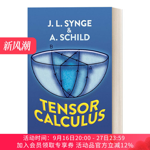 张量微积分 英文原版 Tensor Calculus 英文版 进口英语原版书籍