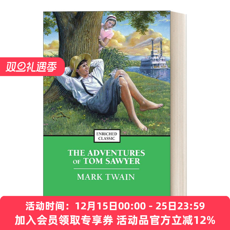 英文原版 The Adventures of Tom Sawyer 汤姆索亚历险记 Enriched Classics系列 英文版 进口英语原版书籍
