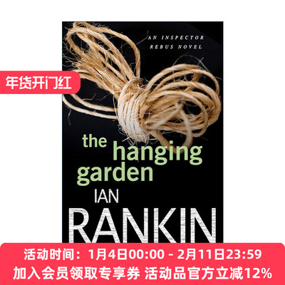 英文原版 The Hanging Garden 空中花园 探长雷布思系列9 伊恩·兰金 英文版 进口英语原版书籍