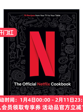 网飞官方食谱 精装 英文原版 The Official Netflix Cookbook 英文版 进口英语原版书籍