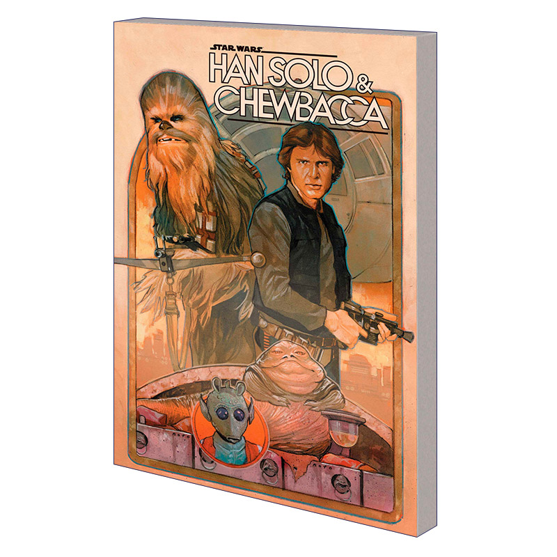 星球大战  英文原版 Han Solo and Chewbacca Vol.1 The Crystal Run Part One 汉·索罗与楚巴卡卷一 水晶运行1漫威漫画进口书