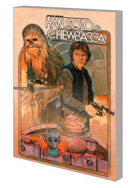 星球大战  英文原版 Han Solo and Chewbacca Vol.1 The Crystal Run Part One 汉·索罗与楚巴卡卷一 水晶运行1漫威漫画进口书