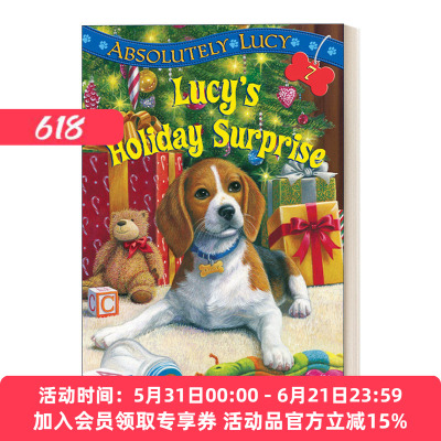 绝对的露西系列7 露西的假日惊喜 英文原版 Absolutely Lucy 07: Lucy's Holiday Surprise 儿童章节桥梁书 Amanda Harvey 进口书