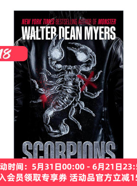 英文原版 Scorpions 蝎子 1989纽伯瑞银奖 英文版 进口英语原版书籍
